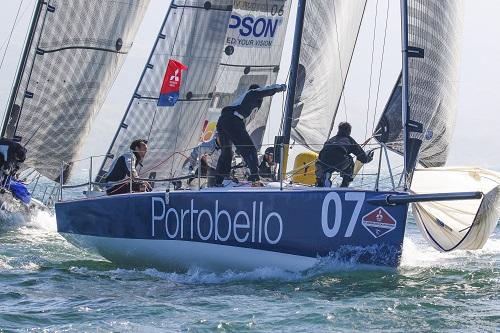 Regata foi disputada por HPE30 e C30 nesta segunda-feira (4) somando pontos para um campeonato paralelo / Foto: Fred Hoffmann/Fotop