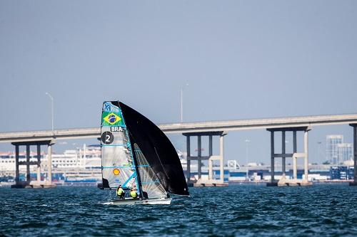 No terceiro dia de competições, velejadoras têm a metade de pontos perdidos das segundas colocadas / Foto: Pedro Martinez/Sailing Energy