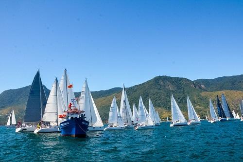 Maior evento oceânico da América Latina terá 123 barcos e 900 velejadores / Foto: Eduardo Grigaitis/Balaio de Ideias