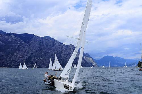 Bruno Prada e Eivind Melleby / Foto: Fraglia Vela Malcesine