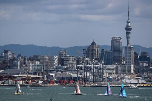 A largada da sétima etapa da regata de Volta ao Mundo ocorreu na noite deste sábado / Foto: Ainhoa Sanchez/Volvo Ocean Race