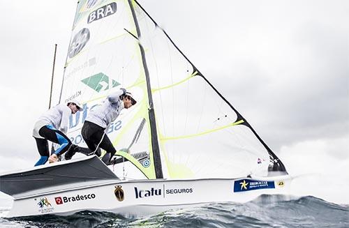 Marco Grael e Gabriel Borges garantem a vaga nos Jogos Olímpicos Rio 2016 / Foto: Berni Grez