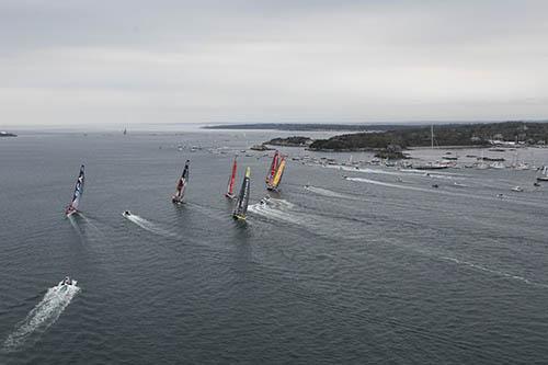 Barco com brasileiro vence regata local nos EUA / Foto: Ainhoa Sanchez / Volvo Ocean Race