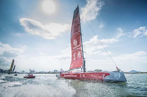 O placar geral da Volvo Ocean Race aponta uma vantagem confortável para o Abu Dhabi / Foto: Marc Bow / Volvo Ocean Race