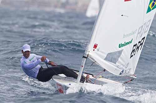 O velejador catarinense Bruno Fontes começou bem sua participação na Delta Lloyd Regatta / Foto: Divulgação