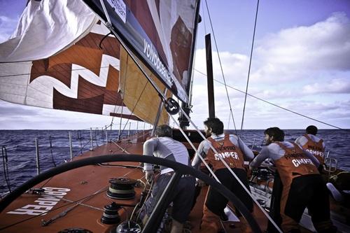 Barco velejou por 30 dias / Foto: Hamish Hooper / Camper 