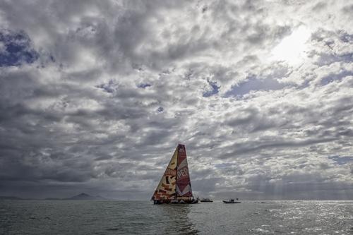 Camper na água / Foto: Paul Todd/Volvo Ocean Race