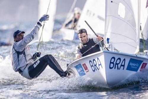 Henrique Hadadd e Bruno Bethlem da classe 470M / Foto: Wander Roberto / Bradesco / Inovafoto