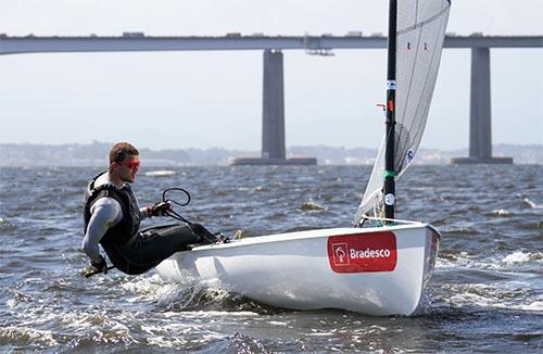 Jorginho Zarif, campeão mundial de Finn / Foto: Fred Hoffmann