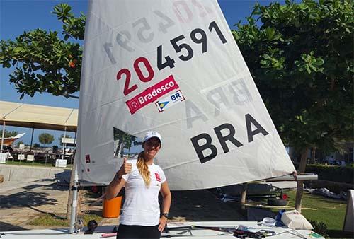  Fernanda Decnop disputa a partir desta sexta-feira (dia 20) o Mundial de Laser Radial / Foto: Divulgação