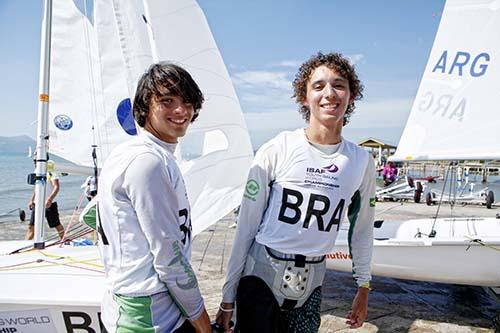 Leonardo Lombardi e Rodrigo Luz / Foto: Christophe Launay/ISAF