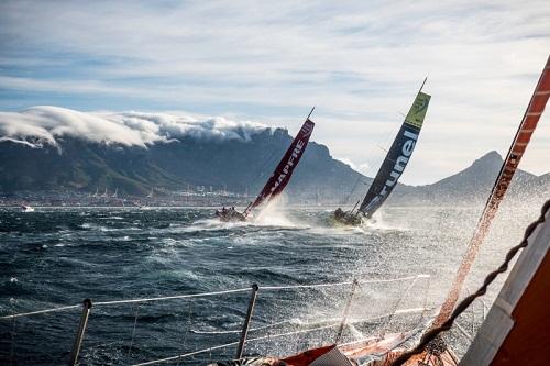 Ventos fortes são previstos para o início da regata entre a Cidade do Cabo até Melbourne / Foto: Amory Ross/Team Alvimedica/Volvo Ocean Race Amory Ross/Team Alvimedica/Volvo Ocean Race