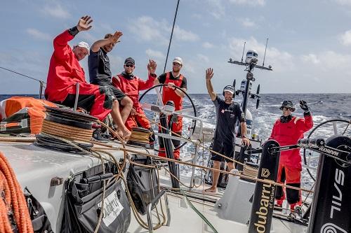 Sun Hung Kai / Scallywag deve fazer a festa da torcida local em Hong Kong e faturar a quarta perna da Volvo Ocean Race / Foto: Konrad Frost/Volvo Ocean Race