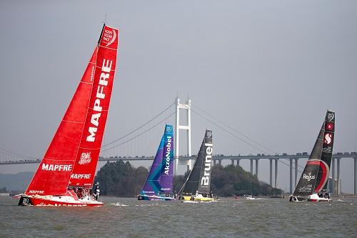 Equipe espanhola lidera novamente o campeonato paralelo das In-Port Races e também a classificação geral / Pedro Martinez/Volvo Ocean Race