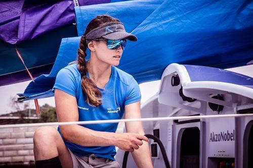 Campeã olímpica e filha do maior velejador do Brasil de todos os tempos, Martine Grael foi anunciada oficialmente, nesta terça-feira (1º), pelo Team AkzoNobel – equipe holandesa na disputa da Volvo Ocean Race / Foto: Amalia Infante/Volvo Ocean Race