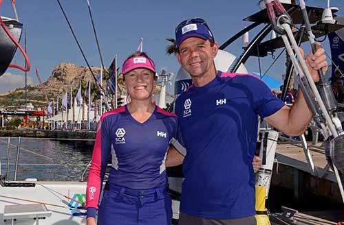 Torben e a filha / Foto: Rick Tomlinson / Team SCA