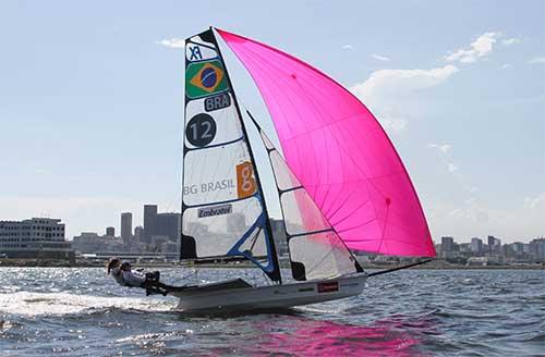 Martine Grael e Kahena Kunze em ação na Copa Brasil de Vela  / Foto: Fred Hoffmann / Peccicom 