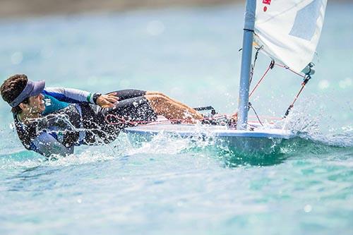 Matheus Dellagnelo conquistou a medalha de prata nos Jogos Sul-Americanos / Foto: Sail Station