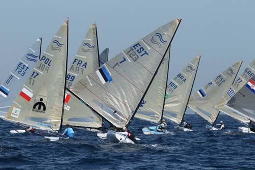 Classe Finn em Hyères / Foto: Thom Touw