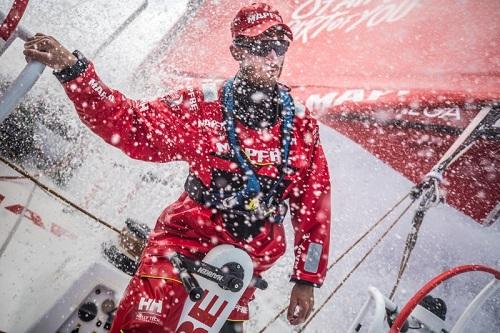 Time da brasileira Martine Grael segue liderando / Foto: Ugo Fonolla/Volvo Ocean Race