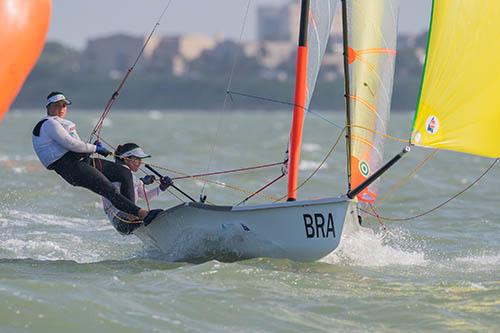 Rafaela Salles e Fernanda Blyth  / Foto: James Tomlinson/ World Sailing