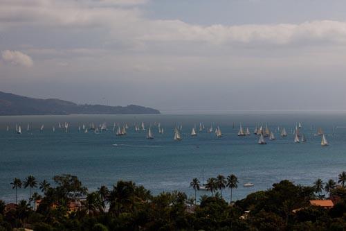 A Rolex Ilhabela Sailing Week poderá ser acompanhada em tempo real pelos usuários de iPhone / Foto: Carlo Borlenghi / Rolex 