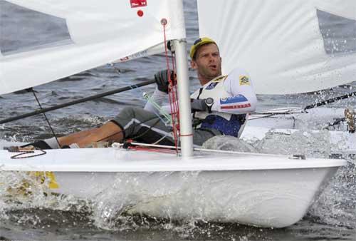 Robert Scheidt começou com pé direito a sua participação na 17ª Laser Europa Cup/ Foto: Fred Hoffmann