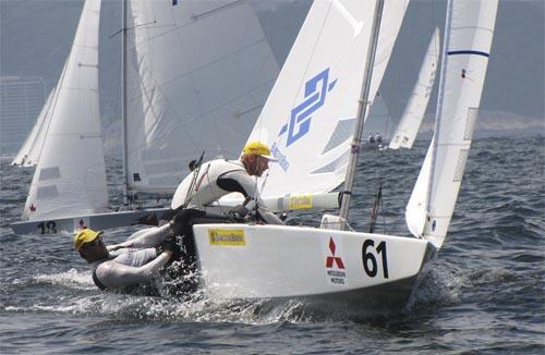 Líderes do ranking mundial da classe Star, Robert Scheidt e Bruno Prada viajaram na sexta-feira, dia 20 de Janeiro, para os Estados Unidos e estreiam nesta segunda-feira na Rolex Miami OCR / Foto: Divulgação