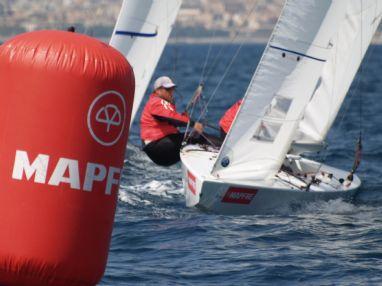 Os bicampeões olímpicos Torben Grael e Marcelo Ferreira foram os destaques brasileiros na Espanha / Foto: Neus Jordi