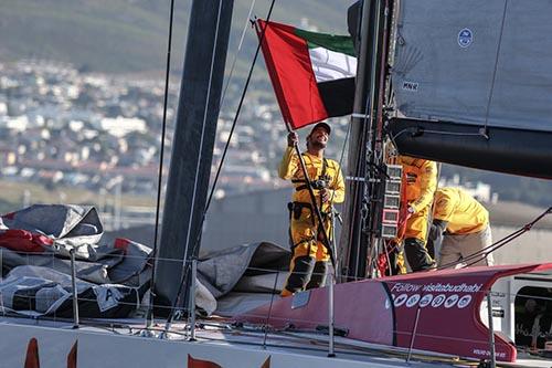 A cada atualização, uma surpresa. Quatro barcos disputam quilômetro a quilômetro a liderança da primeira etapa da Volvo Ocean Race / Foto: Charlie Shoemaker/Volvo Ocean Rac