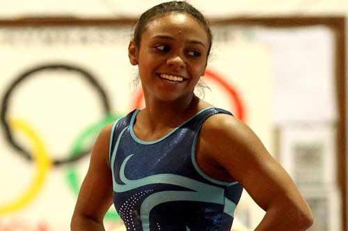 Ginasta brasileira fica fora de Londres 2012 por conta de uma lesão na coluna lombar/ Foto: Divulgação