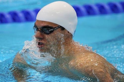 Na estreia em Londres, Cesar Cielo passa à semifinal dos 100m livre e Tales Cerdeira se classifica nos 200m peito/ Foto: Daniel Ramalho/AGIF/COB