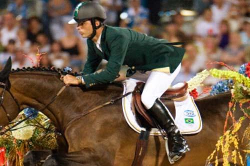 Com bela atuação de Doda e Rahmannshof’s Bogeno, Brasil se classifica e vai disputar medalha na prova por equipes/ Foto: Divulgação