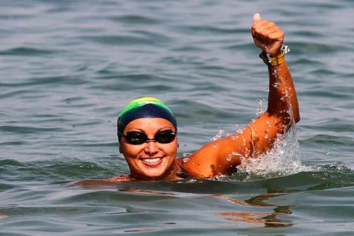 Poliana Okimoto é esperança na maratona aquática / Foto: Divulgação