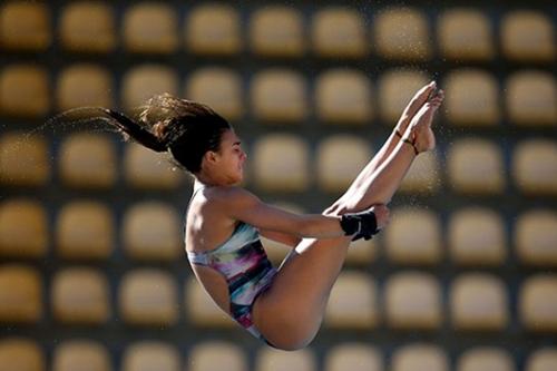 Giovanna Pedroso foi bronze / Foto: Satiro Sodré