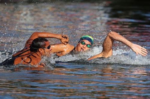 Pauta da clínica é a maratona aquática / Foto: Satiro Sodré