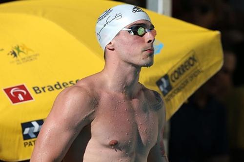 Bruno Fratus, medalhista em Santiago / Foto: Satiro Sodré