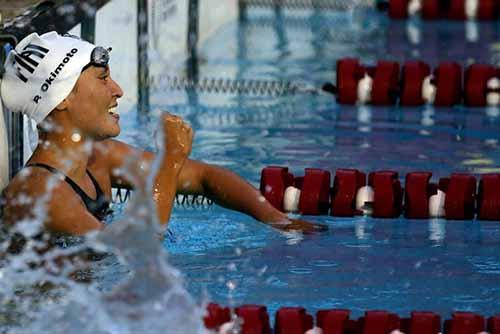   Poliana Okimoto, recorde brasileiro dos 1500m livre / Foto: Satiro Sodré / SSPress