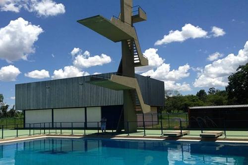 Piscina do Centro de Excelência em Saltos Ornamentais, na UnB / Foto: Divulgação