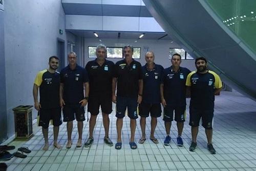 Comissão técnica da seleção brasileira / Foto: Divulgação CBDA