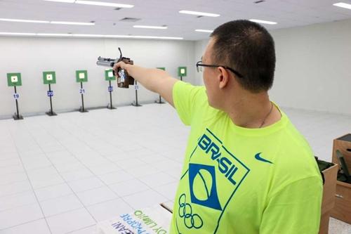 Felipe Wu conquistou etapas importantes da Copa do Mundo e cresceu muito em performance na pistola de ar 10m / Foto: Rafael Bello / COB