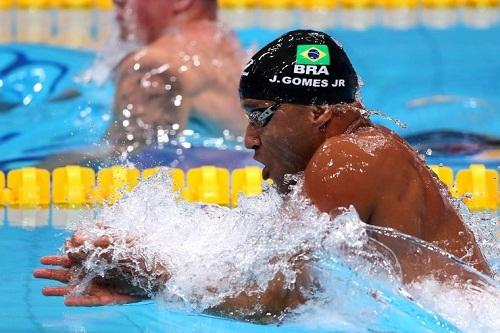 Felipe Lima e João Gomes Júnior garantem vaga na final dos 50m peito / Foto: Satiro Sodré/SSPress/CBDA 