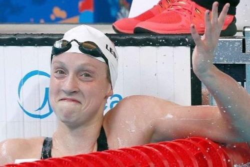 Katie Ledecky sobrou na semifinal / Foto: Reuters