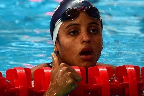 Etiene Medeiros decepcionou nos 100 m costas / Foto: Getty Images