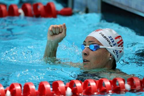 Entre os dias 6 a 10 de novembro, Fabíola Molina participou do Campeonato Brasileiro Senior e Open de natação / Foto: Satiro Sodré/AGIF