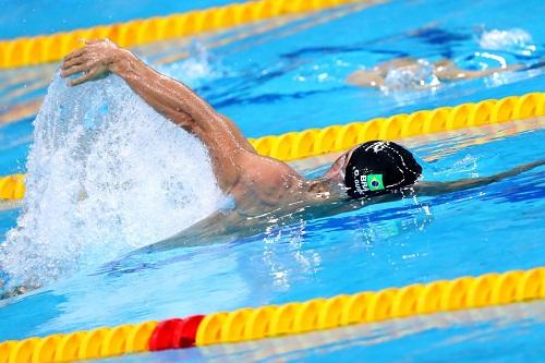 Guido irá buscar uma vaga entre os oito melhores para garantir presença em sua primeira final de Campeonatos Mundiais, em provas individuais / Foto: CBDA/Divulgação