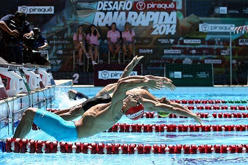 Com o experiente Roland Schoeman (borboleta) na equipe, além de Gerhard Zandberg (costas), Giulio Zorzi (peito) e Bradley Tandy (livre) no time, os sul-africanos prometem dar muito trabalho na piscina do Mourisco Mar / Foto: Divulgação