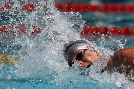 Todos os atletas que participaram dos Jogos Pan-Americanos de Guadalajara estarão no Parque Aquático Maria Lenk e muitos já treinaram na piscina que estreia raias e blocos de partida iguais aos usados nos Jogos Olímpicos de Pequim / Foto: CBDA/Divulgação