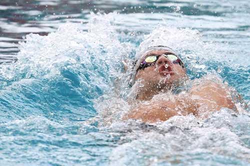 O nadador Thiago Pereira faz nesta quarta-feira (14) sua estreia no Campeonato Sul-Americano Absoluto de Natação, em Belém (PA), nos 200 m costas / Foto: Satiro Sodré/AGIF