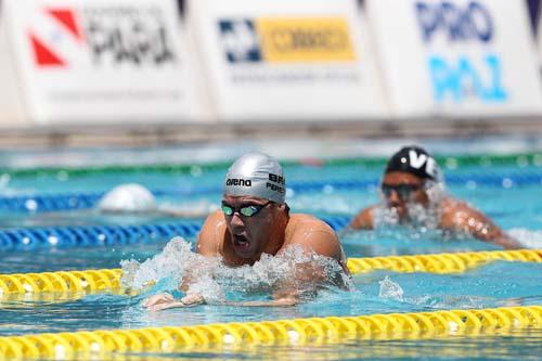 Thiago Pereira está no caminho certo na busca da medalha olímpica / Foto: Satiro Sodré/AGIF